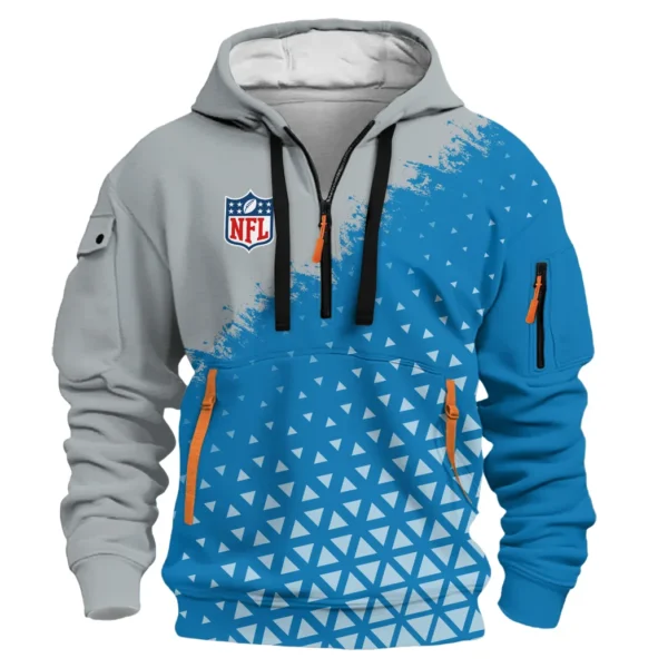 Feline Army Hoodie Half Zipper, Game Day Half-Zip Hoodie HVN1270 - Image 2