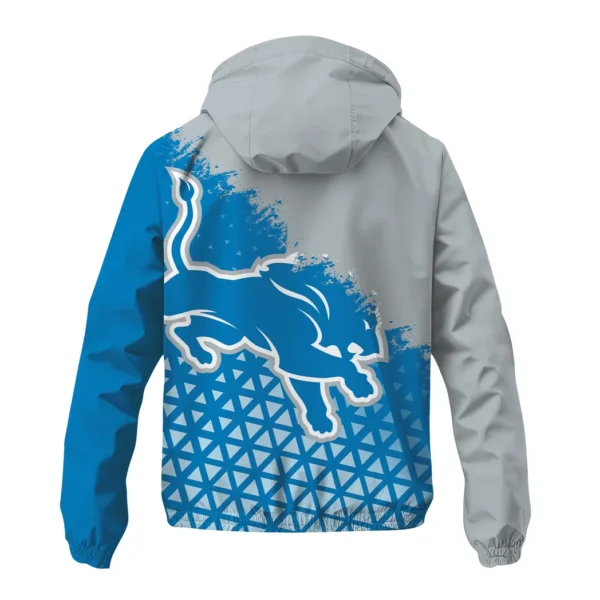 Blue Pride Windbreaker Jacket , Rugged Sports Waterproof HVN1270 - Image 3
