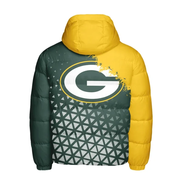Match Day Fans Hooded Cotton Jacket, Athletic Fit Fan Jacket HVN1270 - Image 3