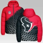 Lone Star Fans Hooded Cotton Jacket, Ultimate Warmth Fan Jacket HVN1270