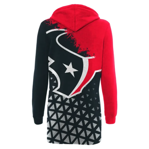 Blue Claws Hoodie Dress, All-Season Hoodie Dress HVN1270 - Image 3