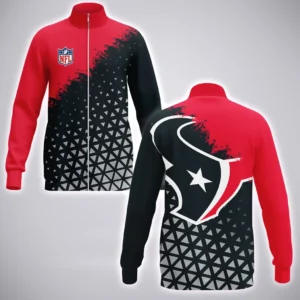 Lone Star Fans Stand Collar Jacket, Athletic Stretch Fan Comfort Jacket HVN1270