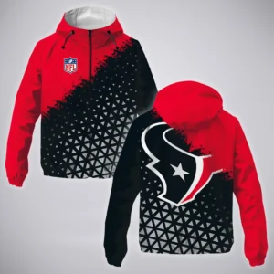 Texan Crew Windbreaker Jacket , Lightweight Sports Fan Gear HVN1270