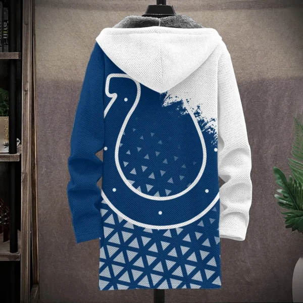 Blue Hooves Fleece Windbreaker Jacket, Sporty Fan Outerwear HVN1270 - Image 3