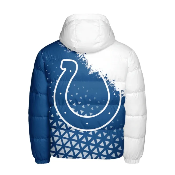 Midnight Prowlers Hooded Cotton Jacket, Stadium-Ready Heavyweight Puffer HVN1270 - Image 3