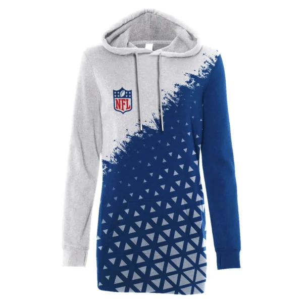 Horse Army Hoodie Dress, True Supporter Hoodie Dress HVN1270 - Image 2
