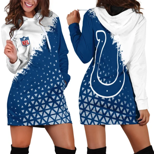 Horse Army Hoodie Dress, True Supporter Hoodie Dress HVN1270