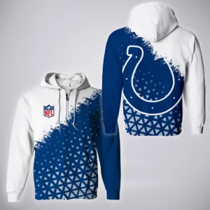 Horse Army Zipper Hoodie, Sporty Fan Full-Zip Hoodie HVN1270