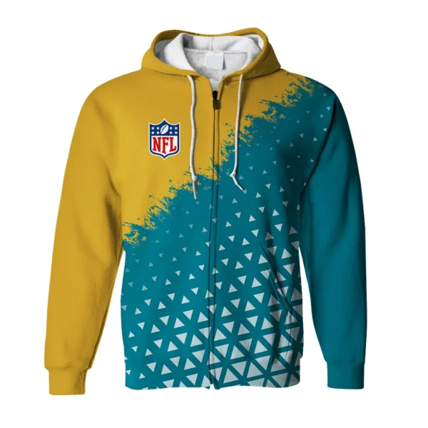 Fan Feline Squad Zipper Hoodie, Supporter Spirit Hoodie HVN1270 - Image 2