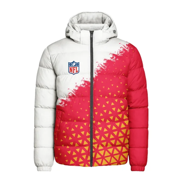 Fan Squad Hooded Cotton Jacket, Game Day Cold-Weather Gear HVN1270 - Image 2