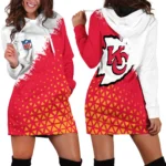 Red Crew Hoodie Dress, Stadium Nights Hoodie Dress HVN1270