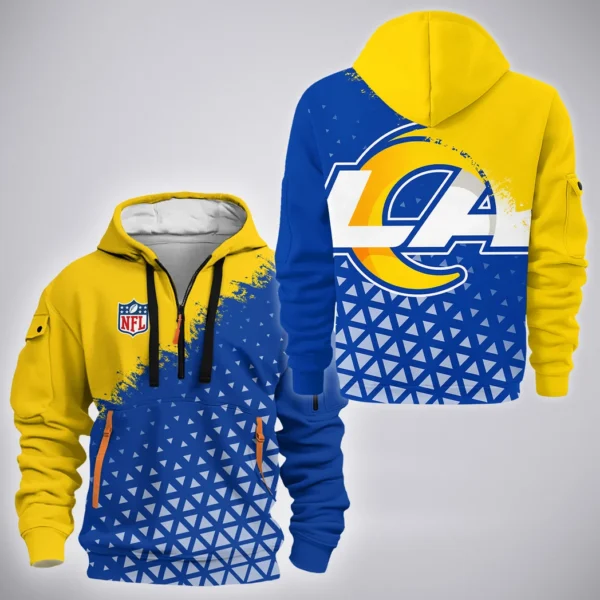 Midnight Patriots Hoodie Half Zipper, Sport Spirit Hoodie HVN1270