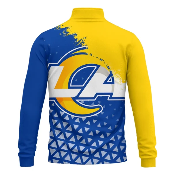 LA Squad Quarter-Zip Sweatshirt, Bold Fan Quarter-Zip Sweatshirt HVN1270 - Image 3