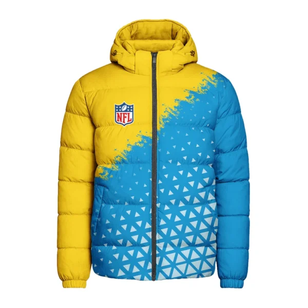 Bolt Crew Hooded Cotton Jacket, Performance Warmth Fan Jacket HVN1270 - Image 2
