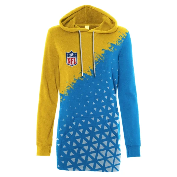 Fan Spark Squad Hoodie Dress, Sport Lifestyle Hoodie Dress HVN1270 - Image 2