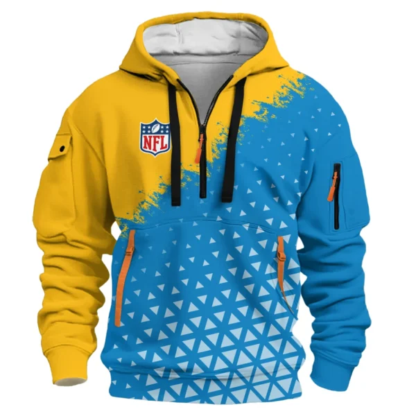 Match Day Bolts Hoodie Half Zipper, Fan Pride Half-Zip Hoodie HVN1270 - Image 2