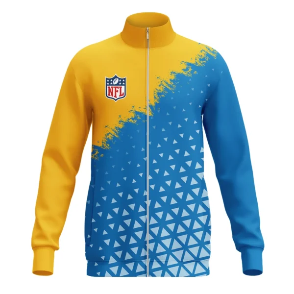 Electric Army Stand Collar Jacket, Arctic Warmth Game Day Style Jacket HVN1270 - Image 2