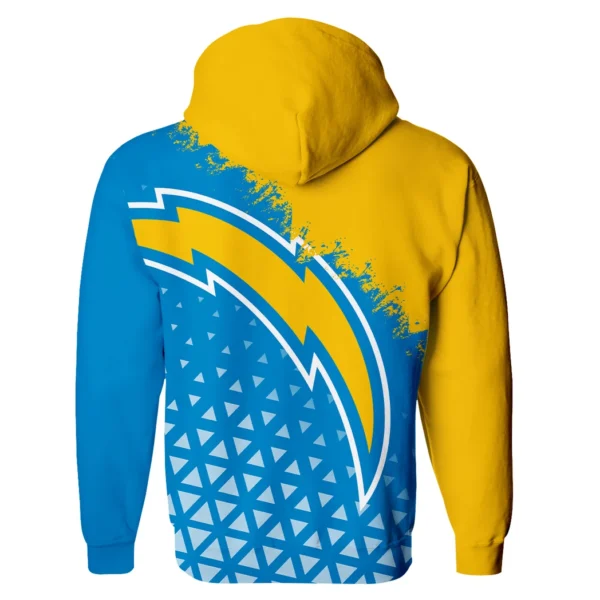 Bolt Crew Zipper Hoodie, Supporter Style Full-Zip Hoodie HVN1270 - Image 3