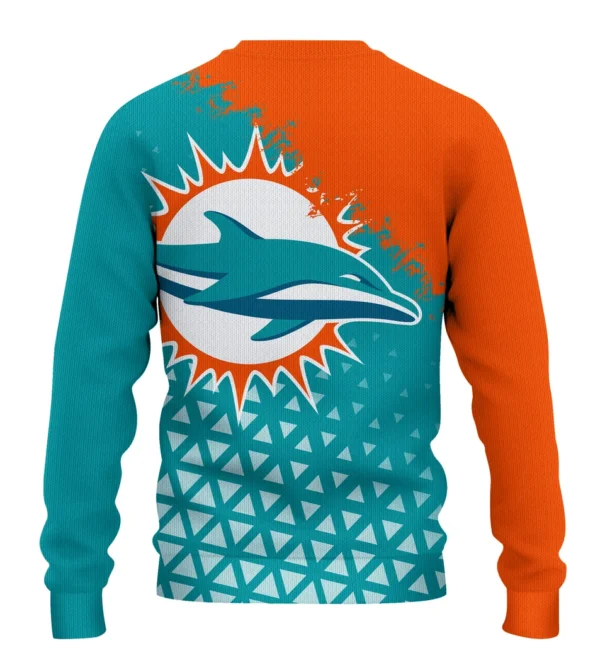 Aqua Fins Sweatshirt, Sport Fan Lifestyle Sweatshirt HVN1270 - Image 3