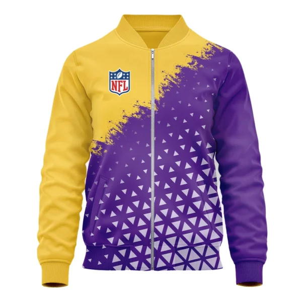 Fan Horn Squad Bomber Jacket, Bomber Jacket Stadium Style HVN1270 - Image 2