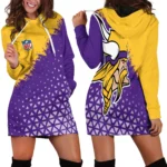 Purple Pride Hoodie Dress, Ultra-Soft Women's Hoodie Dress HVN1270