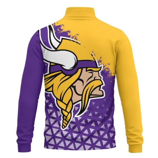 North Fans Quarter-Zip Sweatshirt, Streetwear Quarter-Zip for Fans HVN1270 - Image 3