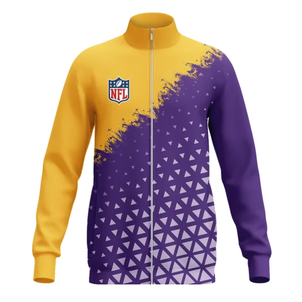 Match Day Raiders Stand Collar Jacket, Performance Wear for Sport Fans HVN1270 - Image 2