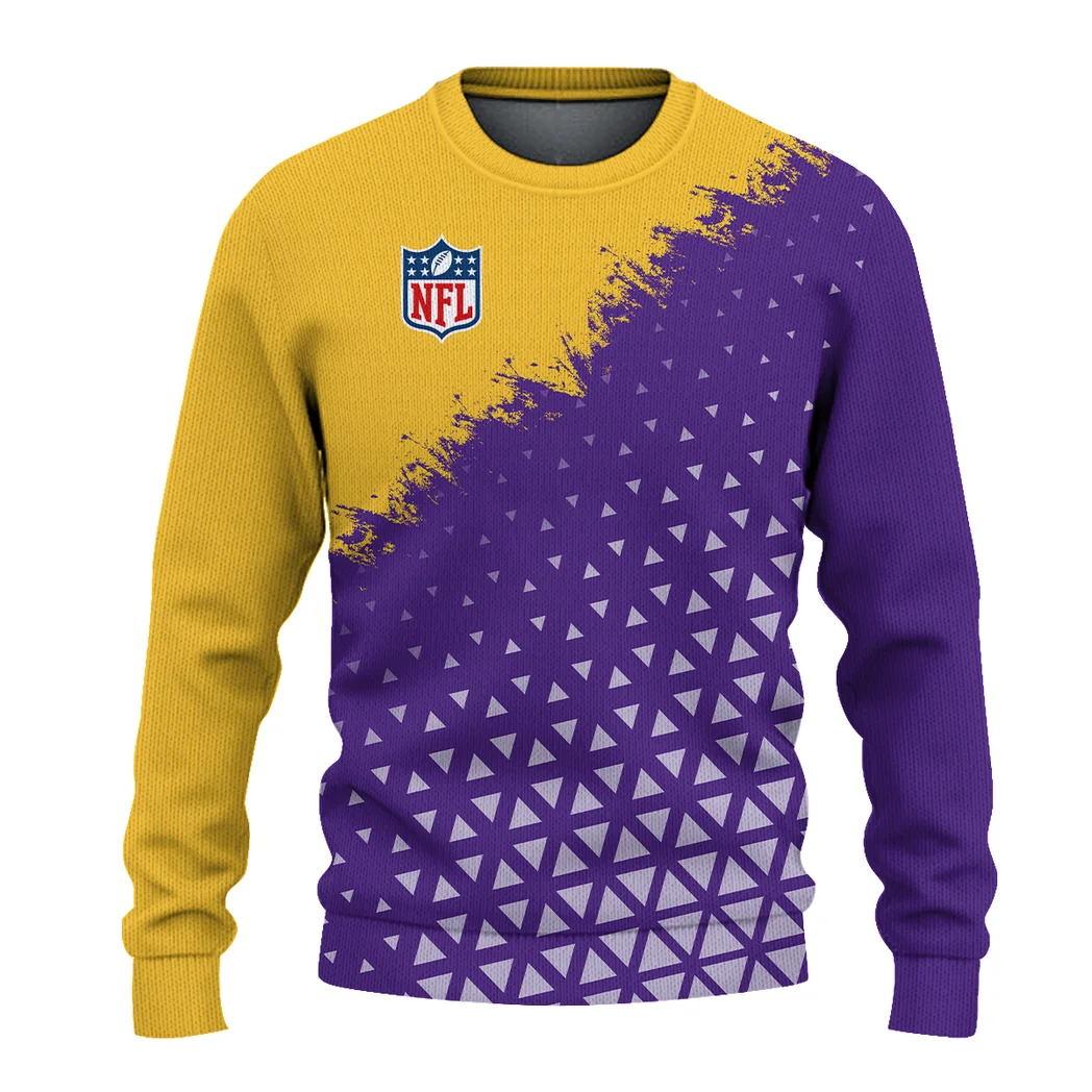 Purple Pride Sweatshirt, Premium Sport Fan Sweatshirt HVN1270 - Image 2