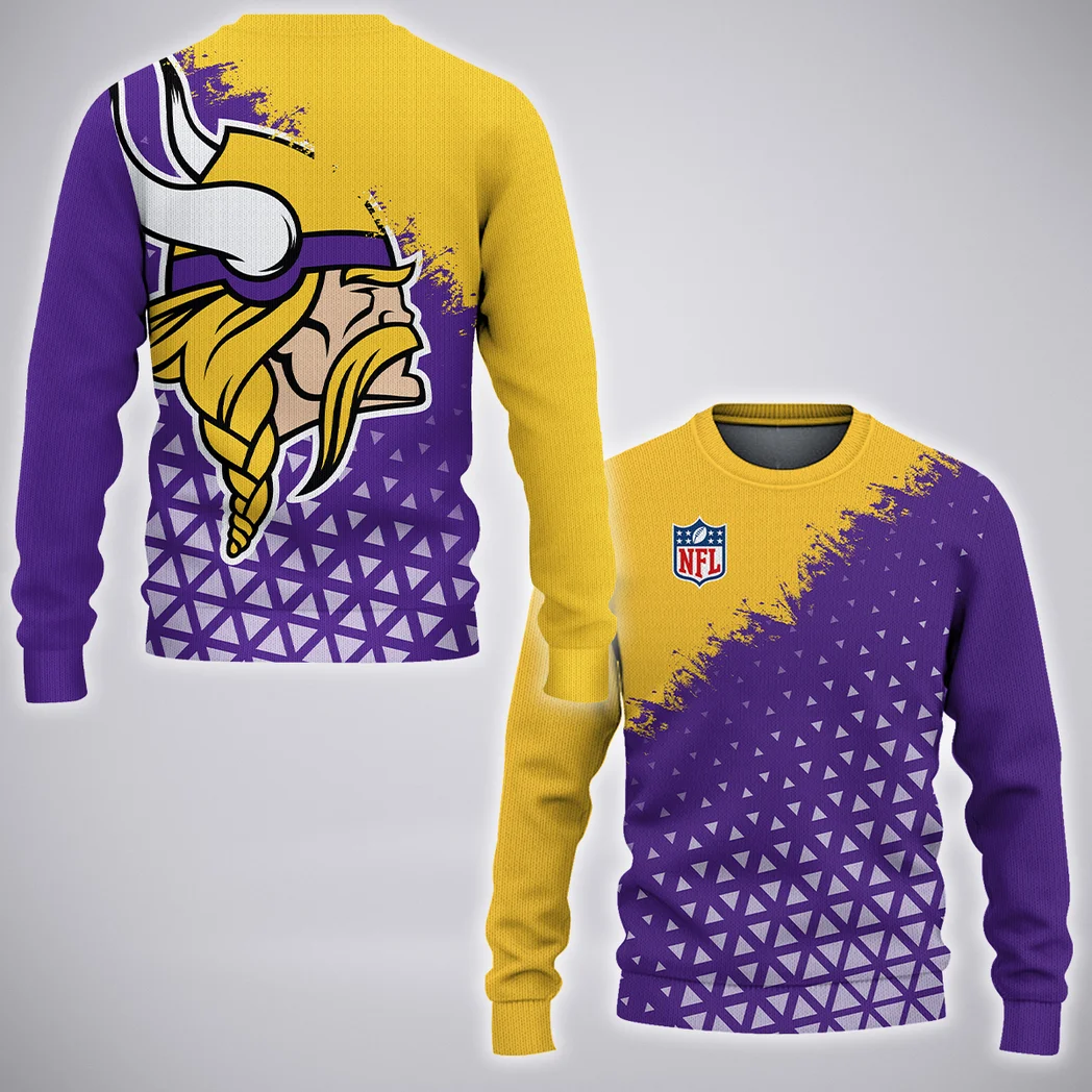 Purple Pride Sweatshirt, Premium Sport Fan Sweatshirt HVN1270