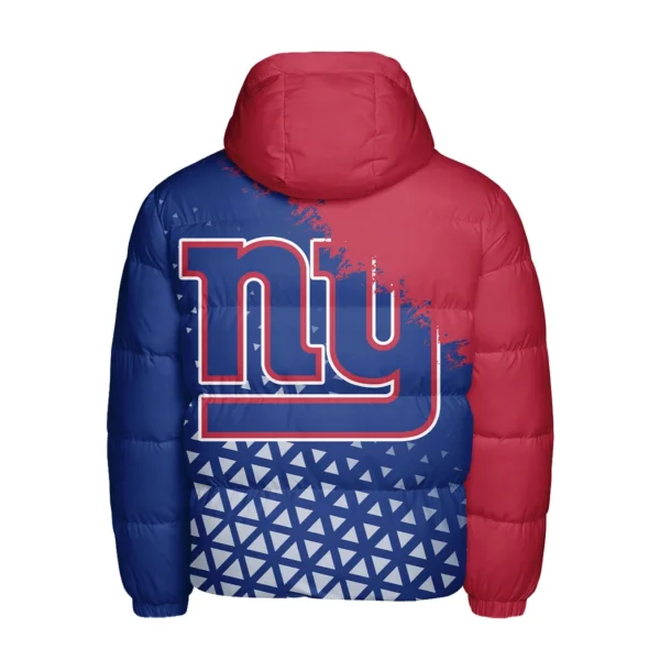 Giant Crew Hooded Cotton Jacket, Bold Spirit Supporter Coat HVN1270 - Image 3