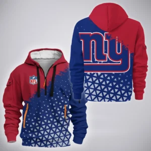 Midnight Steel Hoodie Half Zipper, Everyday Comfort Half-Zip Hoodie HVN1270