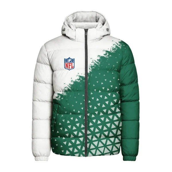 Match Day Squad Hooded Cotton Jacket, Bold Game Day Jacket HVN1270 - Image 2