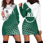 Big Apple Squad Hoodie Dress, Tailgate Hoodie Dress Women HVN1270