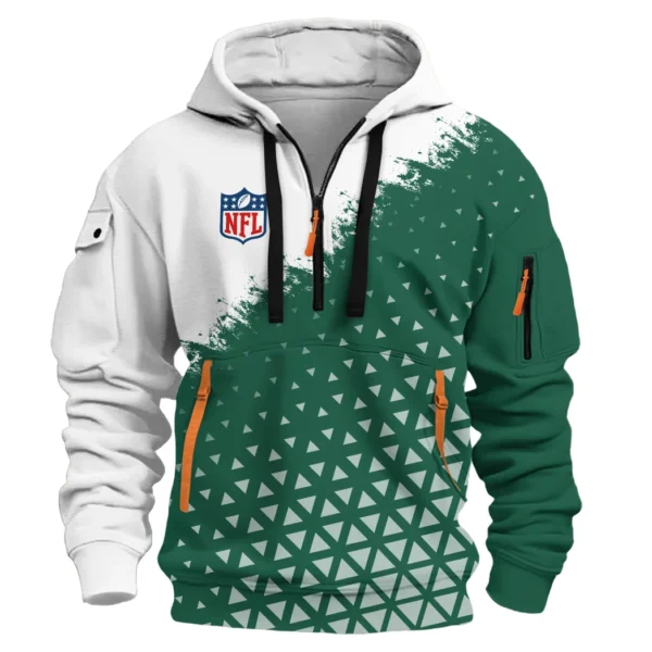 Game Day Squad Hoodie Half Zipper, Everyday Comfort Half-Zip Hoodie HVN1270 - Image 2