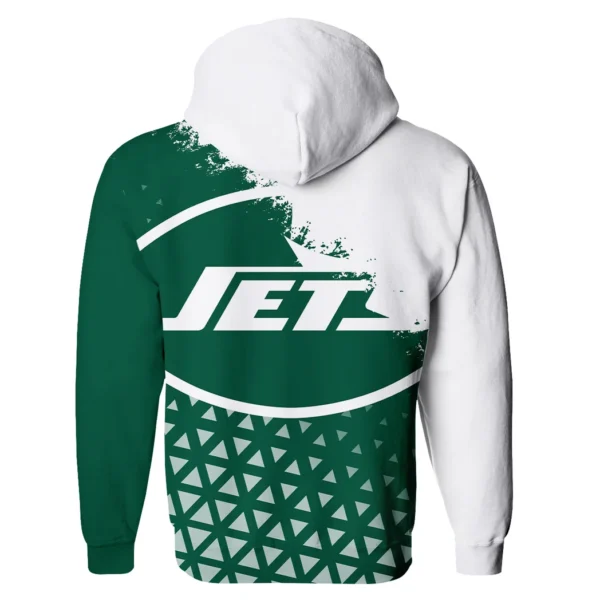 Green Wings Zipper Hoodie, Warm Up Hoodie HVN1270 - Image 3