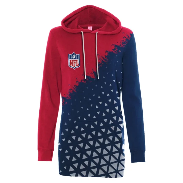 Midnight Flyers Hoodie Dress, Game Day Hoodie Dress HVN1270 - Image 2