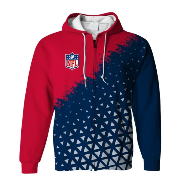 Colonial Army Zipper Hoodie, Game Time Hoodie HVN1270 - Image 2