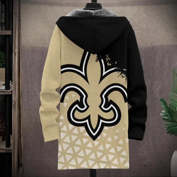 Saint Crew Fleece Windbreaker Jacket, Fan Favorite Jacket HVN1270 - Image 3