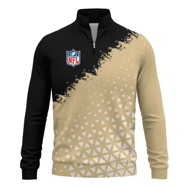 Fan Squad Quarter-Zip Sweatshirt, Football Fan Quarter-Zip Fit HVN1270 - Image 2