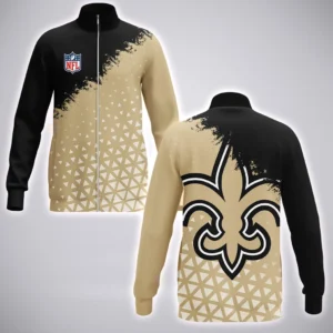 Gold Pride Stand Collar Jacket, Arctic Warmth Game Day Style Jacket HVN1270
