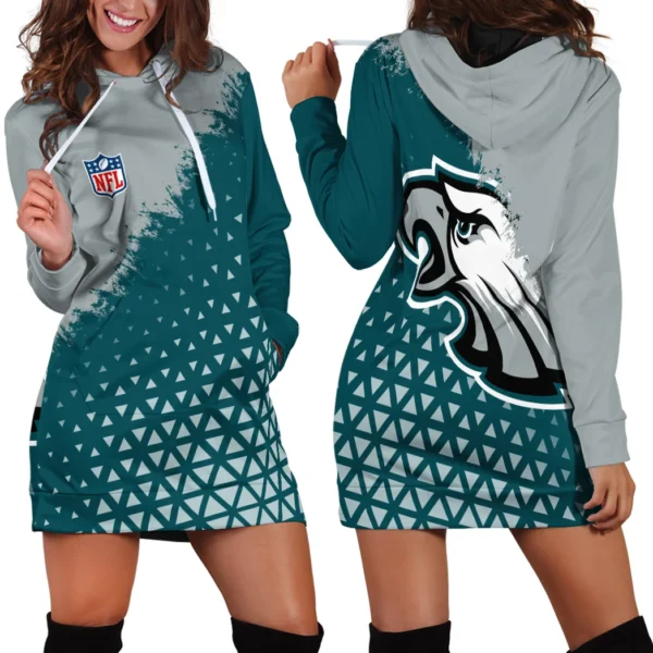 Victory Wings Hoodie Dress, Game Day Hoodie Dress HVN1270