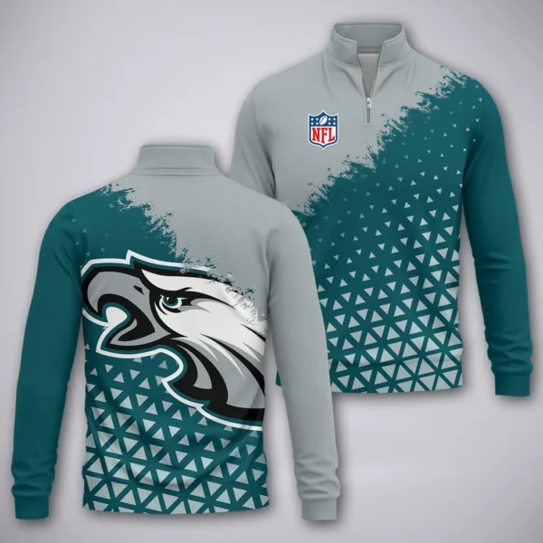 Green Pride Quarter-Zip Sweatshirt, Fan Ready HVN1270