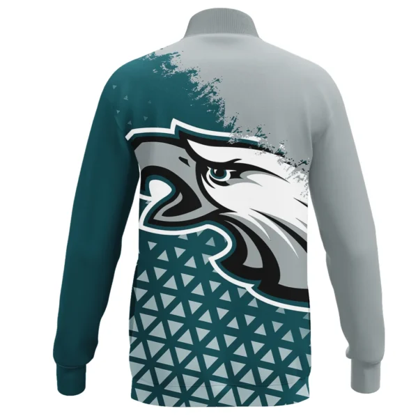 Game Day Squad Stand Collar Jacket, Lightweight Comfort Jacket for Loyal Fans HVN1270 - Image 3