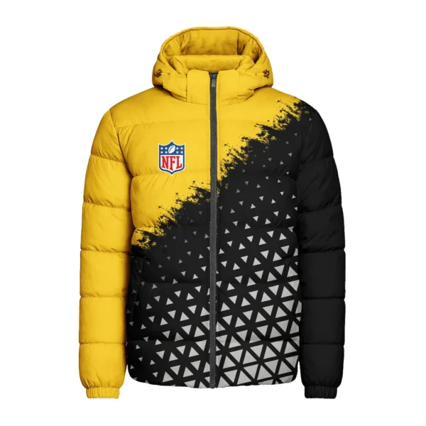 River City Fans Hooded Cotton Jacket, Ultimate Warmth Fan Jacket HVN1270 - Image 2