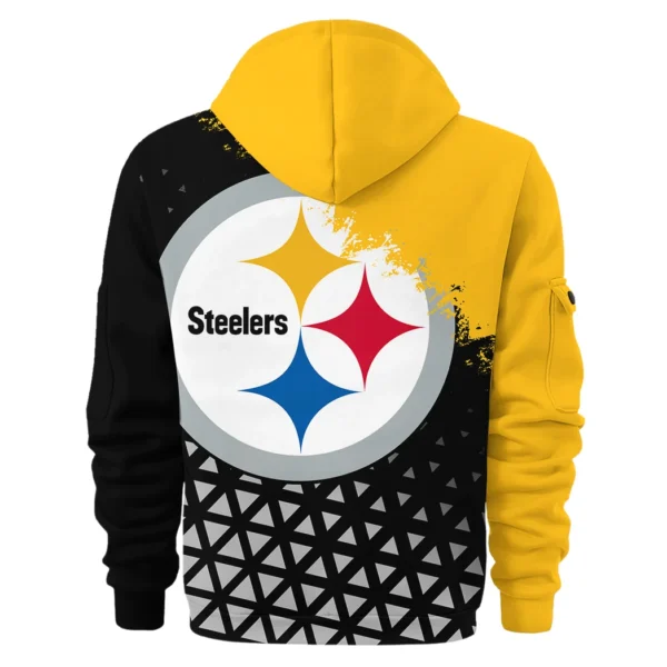 Game Day Squad Hoodie Half Zipper, Bold Energy Hoodie HVN1270 - Image 3