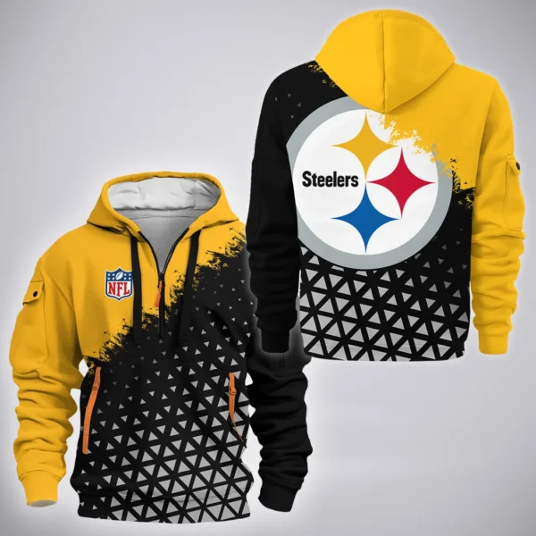 Game Day Squad Hoodie Half Zipper, Bold Energy Hoodie HVN1270