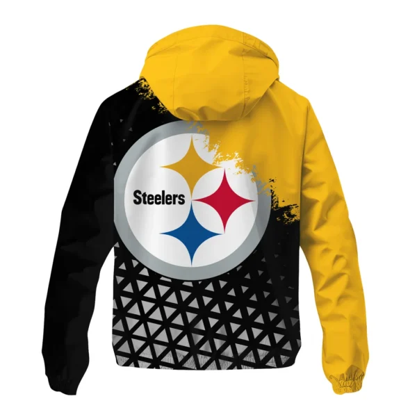 Steel Crew Windbreaker Jacket , Fan Pride Jacket HVN1270 - Image 3