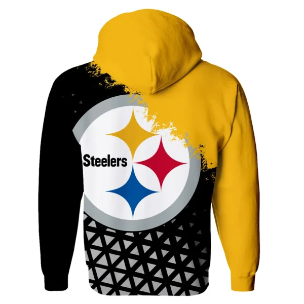 Steel Crew Zipper Hoodie, Game Time Hoodie HVN1270 - Image 3