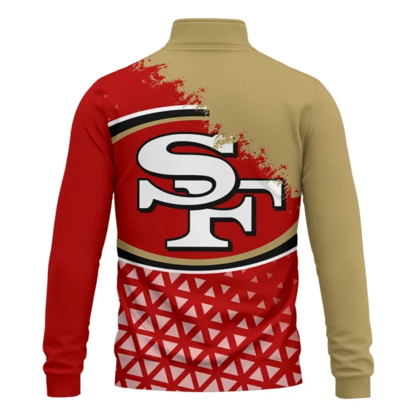 West Coast Gridiron Quarter-Zip Sweatshirt, True Supporter Quarter-Zip Sweatshirt HVN1270 - Image 3