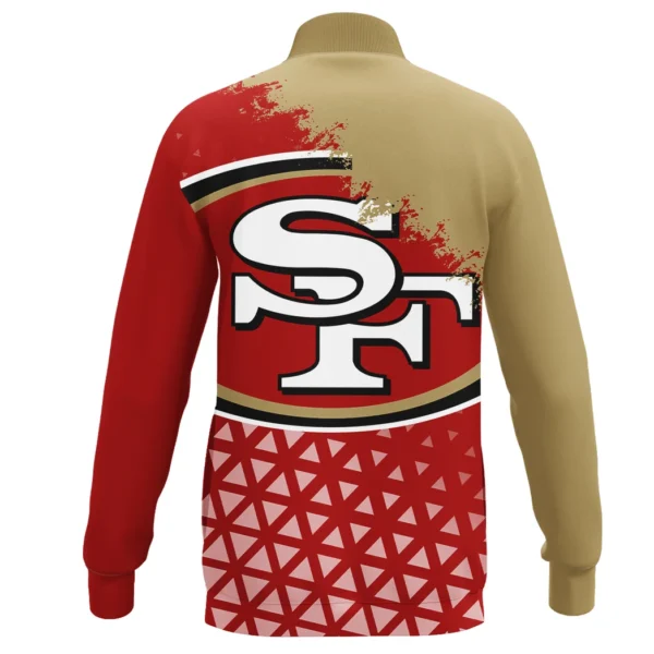 Bay Side Loyalists Stand Collar Jacket, Casual Fit Game Day Ready Jacket HVN1270 - Image 3